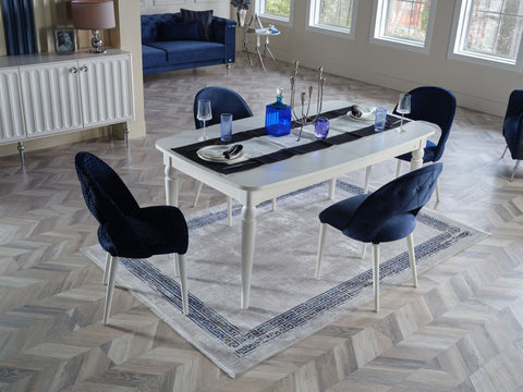 Blanca Dining Table (Extendable) + Blanca Chair (6264)