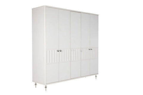 Blanca Wardrobe 5 Doors