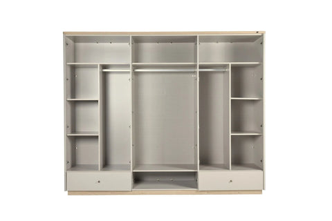 Borneo Wardrobe 6 Doors