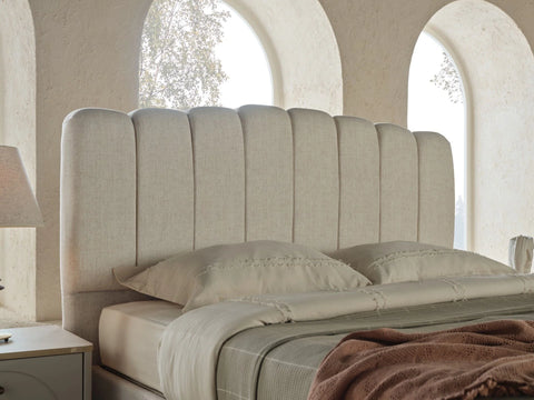 Borneo durable headboard offers long lasting design for London bedroom furniture.