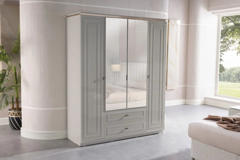 Briella Wardrobe 4 Doors