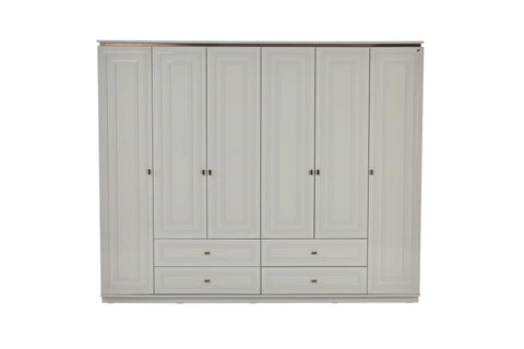 Briella Wardrobe 6 Doors