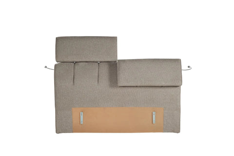 Durable wool headboard for beds, combining comfort and longevity.