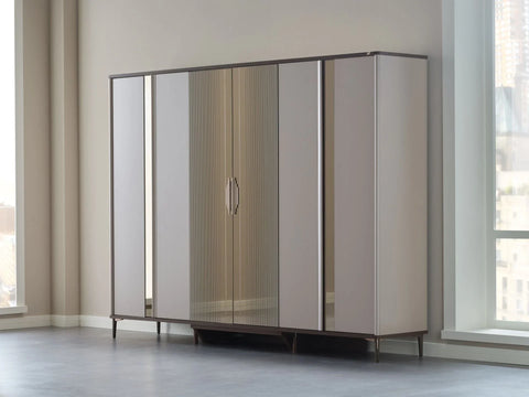 Marven Wardrobe 6 Doors