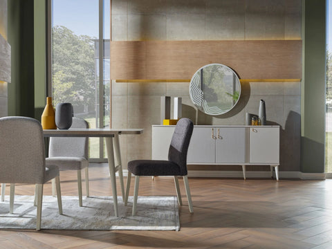 High quality Alya Dining Room Set in London, designed for a stylish and durable dining.