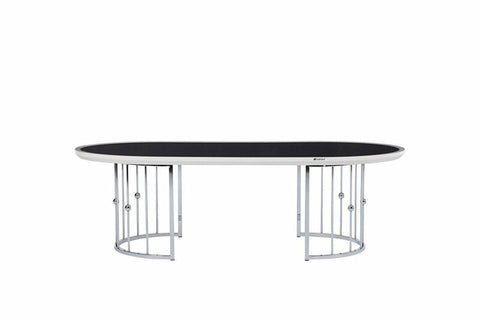 Blanca Coffee Table - Chrome