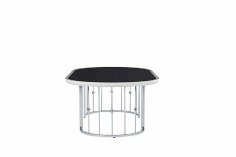 Blanca Coffee Table - Chrome