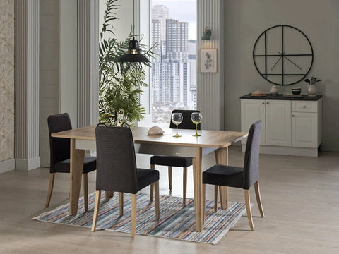 Lena Dining Table (Extendable) + Lena Chair (6220)