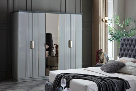 Serra Wardrobe 5 Doors