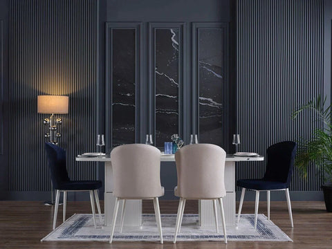Arena Dining Table (Extendable) + Arena Chair (6265)