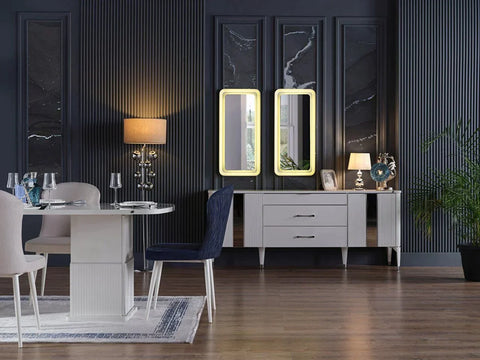 Arena Dining Table (Extendable) + Arena Chair (6265)