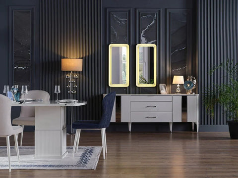 Arena Dining Table (Fixed) + Arena Chair (6265)