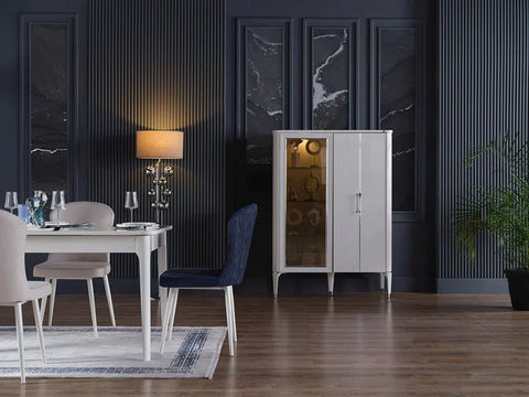 Arena Dining Table (Extendable) + Arena Chair (6265)