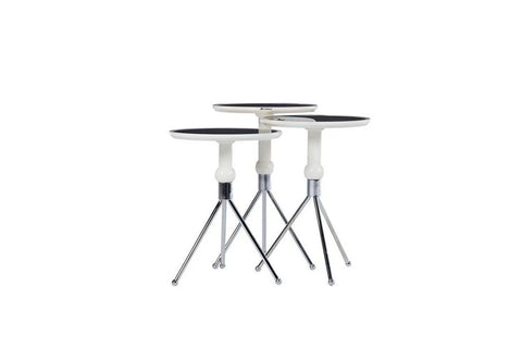 Blanca Nesting Table L - Chrome