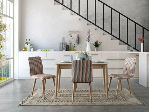 Cydney Dining Table & Chair - (Fixed)