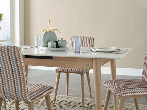 Cydney Dining Table & Chair - (Extendable)