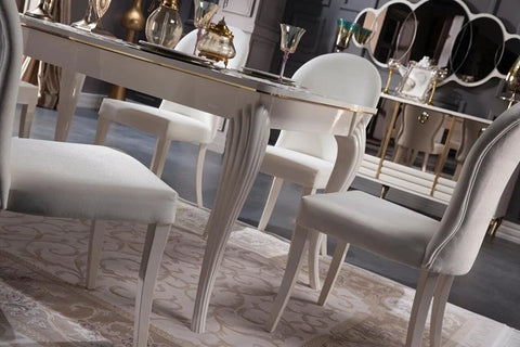 Elite Dining Table (Extendable) + Elite Chair (6078)