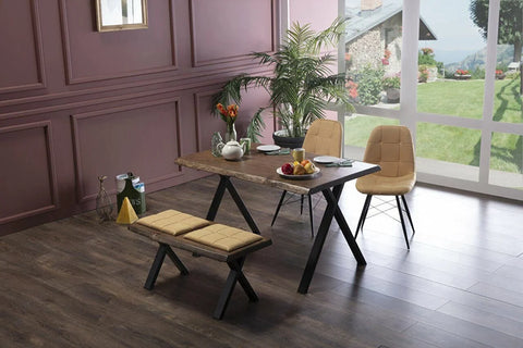 Forest Dining Table & Chair - Black