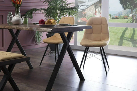 Forest Dining Table & Chair - Black