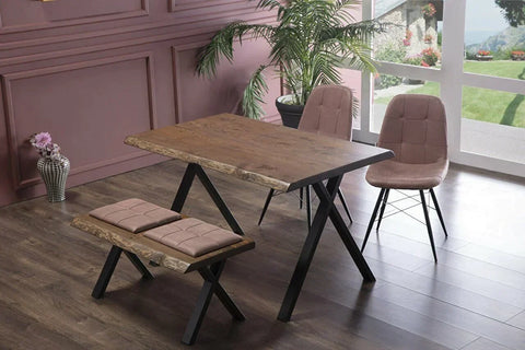 Forest Dining Table & Chair - Black