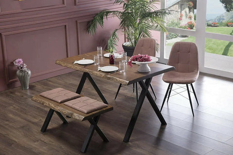 Forest Dining Table & Chair - Black