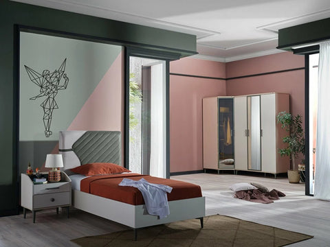 Leo Young Room Set from Istikbal, offering a sleek and stylish design for youth rooms.