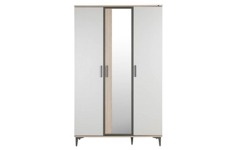 Leo Wardrobe 3 Doors