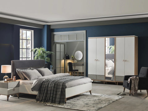 Lena Wardrobe 5 Doors
