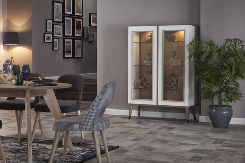 Lena Display Cabinet (2 Doors)