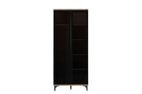 Mary Wardrobe 2 Doors - Glass Door