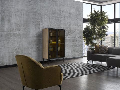 Mary Display Cabinet (2 Doors)