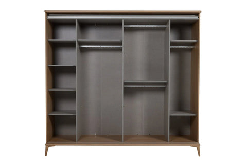 Mitra Wardrobe 6 Doors