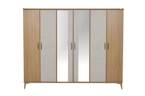 Mitra Alternative Wardrobe 6 Doors