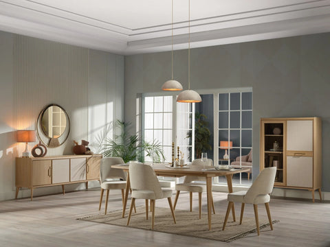 Mitra Dining Table (Extendable)