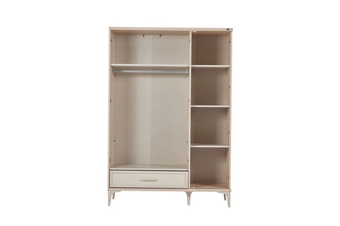 Molly stylish wardrobe with three doors brings elegance to any bedroom furniture store in London.