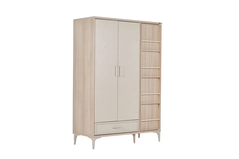 Molly three doors wardrobe adds luxury to any bedroom with its sleek design in London.