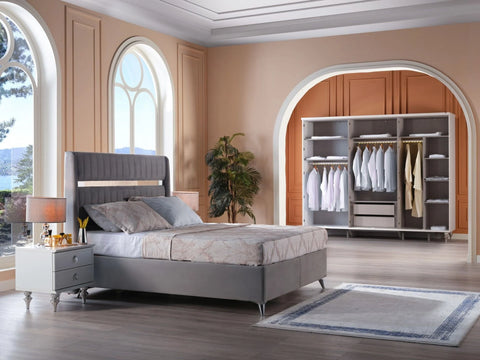 Platin Wardrobe 6 Doors
