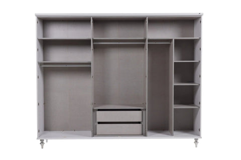Platin Wardrobe 6 Doors