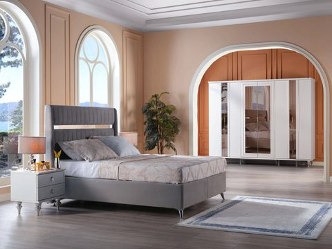 Platin Wardrobe 6 Doors