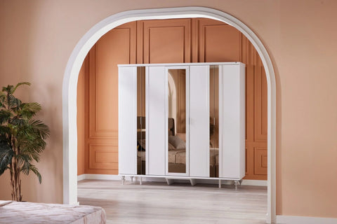 Platin Wardrobe 5 Doors