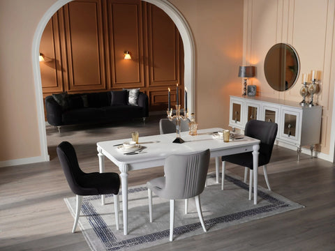 Platin Dining Table  (Extendable)