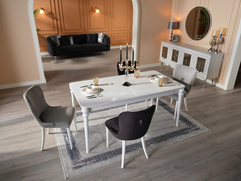 Platin Dining Table  (Extendable)