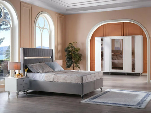 Platin Ottoman Bed