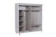 Platin Wardrobe Mini Sliding Doors