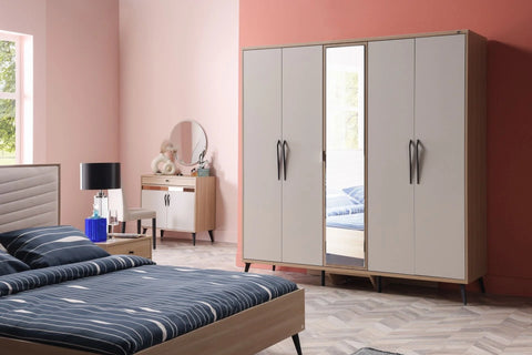 Serez Wardrobe 5 Doors