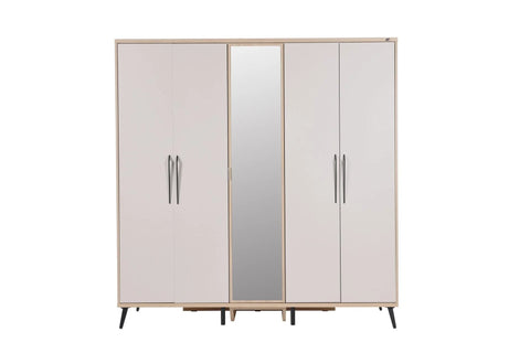 Serez Wardrobe 5 Doors