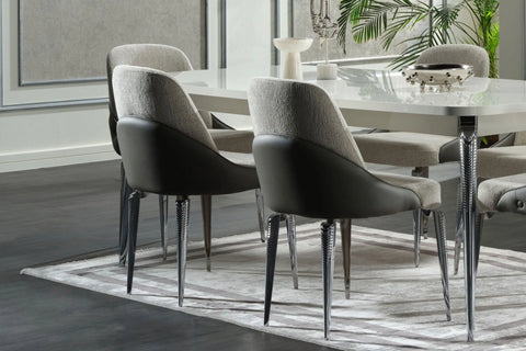 Stylish Aysa Dining Room Set from Istikbal, adding a touch of luxury to your dining room.