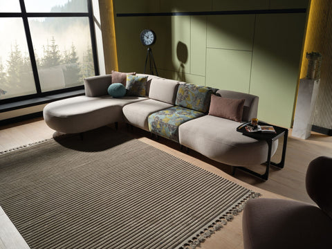 Teddy Oval 1 Seater Sofa (Armless)