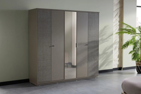 Truva Wardrobe 5 Doors