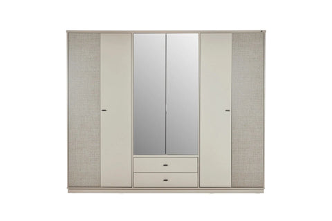 Truva Wardrobe 6 Doors